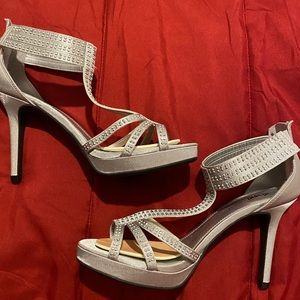 Fioni jeweled heels